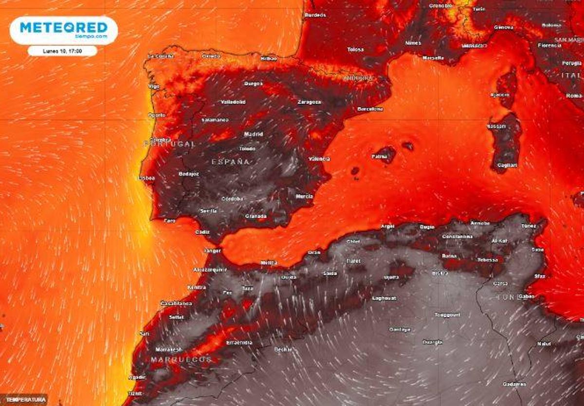 Meteorólogos advierten que «una dorsal africana» podría traer los 45ºC a España