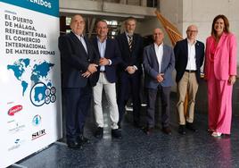 Así ha sido la jornada 'El Puerto de Málaga, referente para el comercio internacional de materias primas'