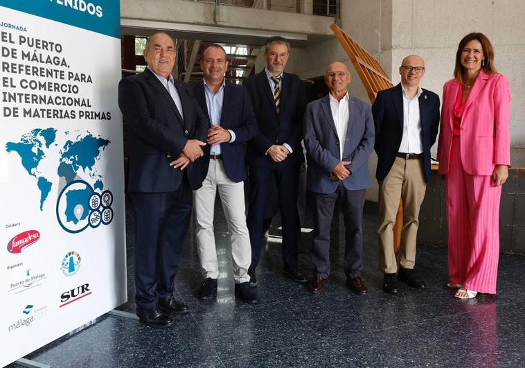 Así ha sido la jornada 'El Puerto de Málaga, referente para el comercio internacional de materias primas'