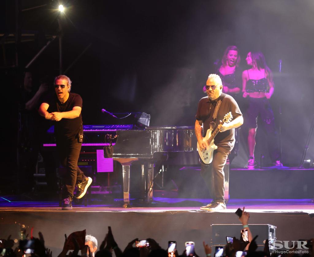 El concierto de Alejandro Sanz en Málaga, en imágenes