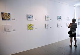 Inauguración de la exposición 'Málaga tiene tela'