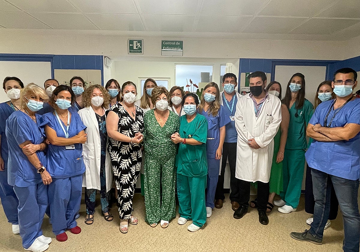 La paciente ha recibido el alta este mismo jueves