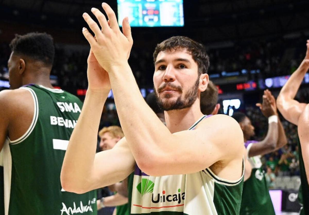 Darío Brizuela se despide del Unicaja