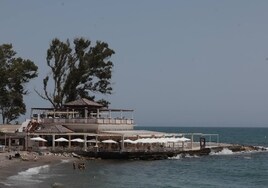 Balneario de los Baños del Carmen, tal y como se encuentra actualmente.