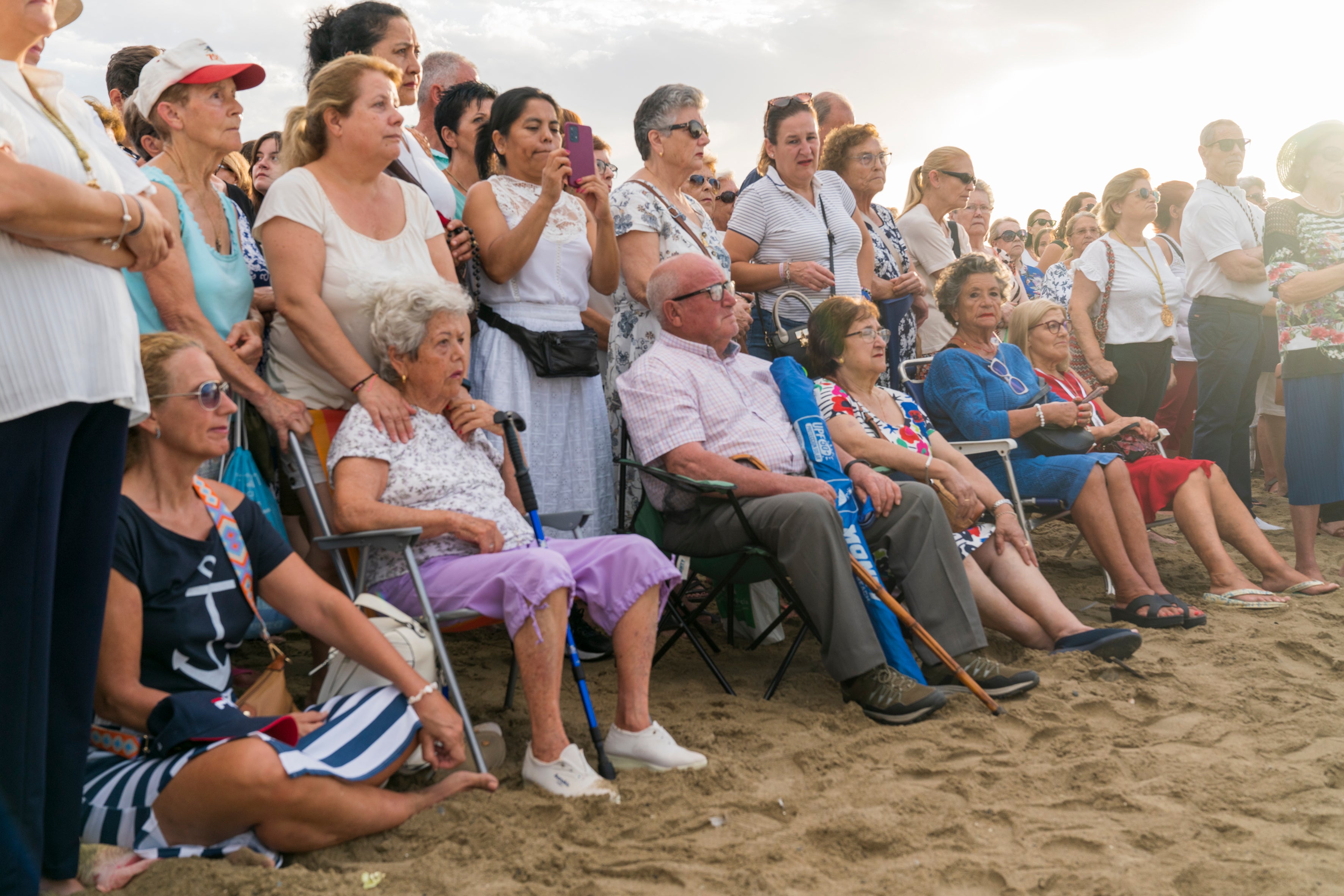 Rosario de la aurora y procesión de la Virgen del Carmen en Marbella