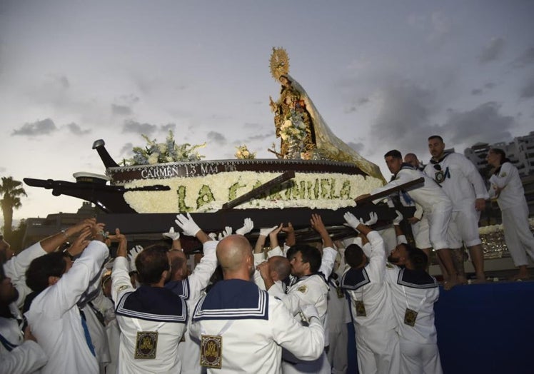 La Virgen del Carmen de La Carihuela.