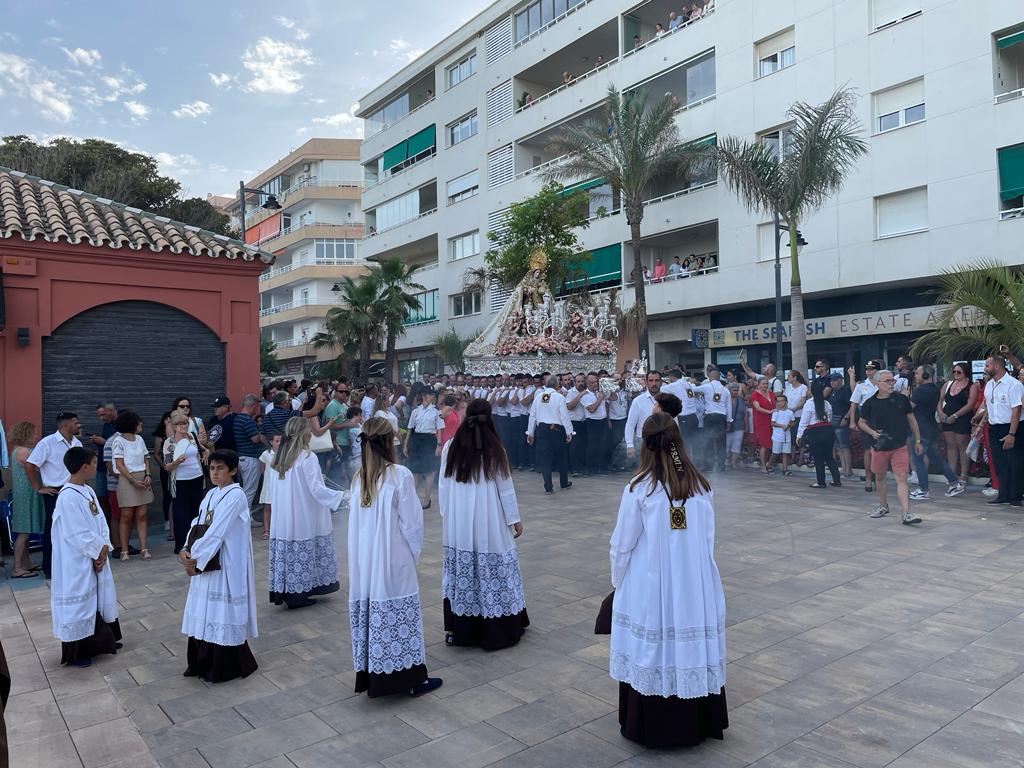 Procesión de la Virgen del Carmen en Estepona