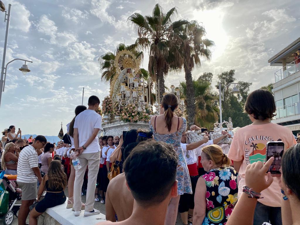 Virgen del Carmen en Pedregalejo