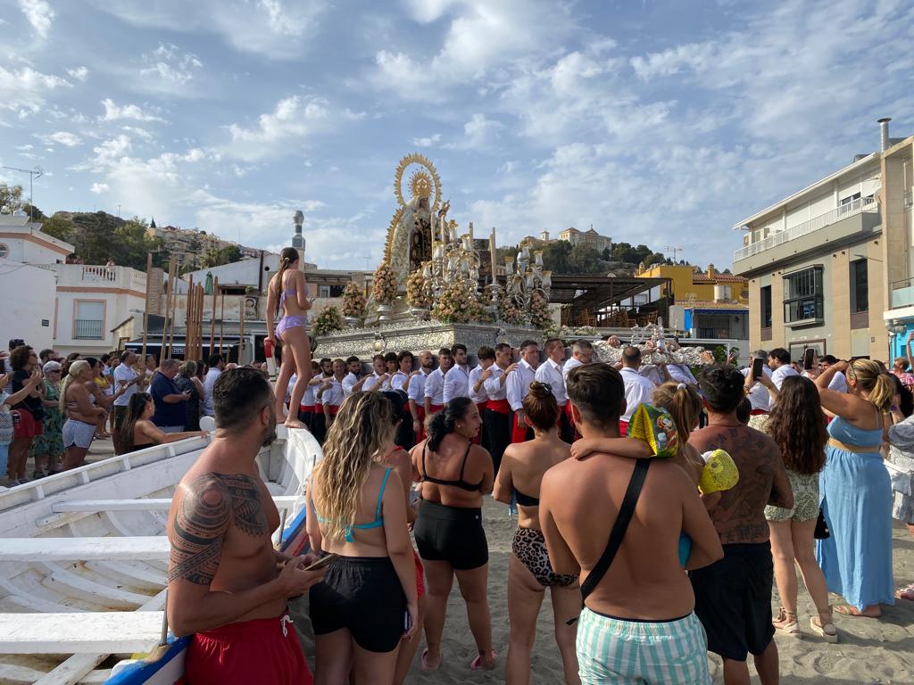 Virgen del Carmen en Pedregalejo