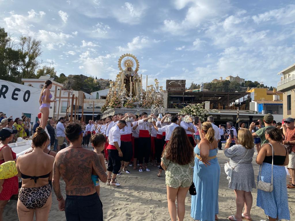 Virgen del Carmen en Pedregalejo