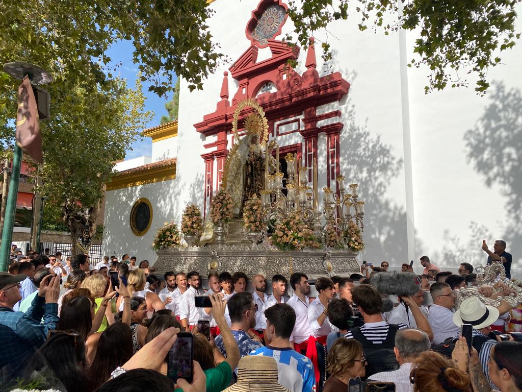 Virgen del Carmen en Pedregalejo