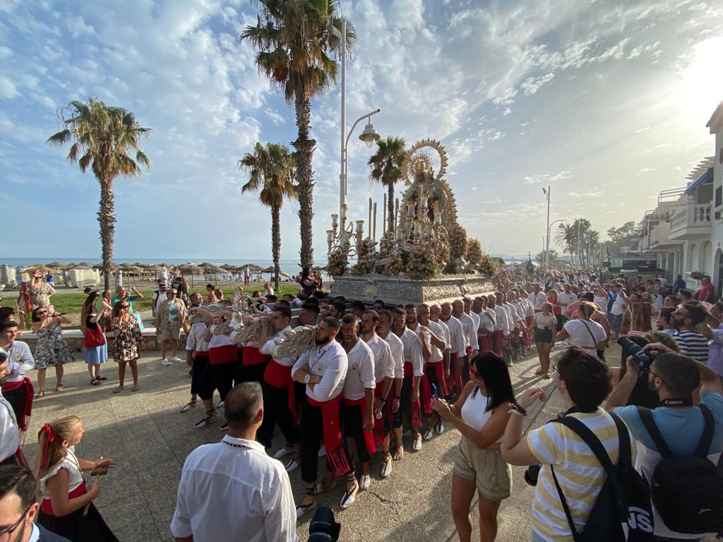 Virgen del Carmen en Pedregalejo