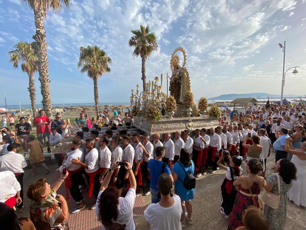 Virgen del Carmen en Pedregalejo