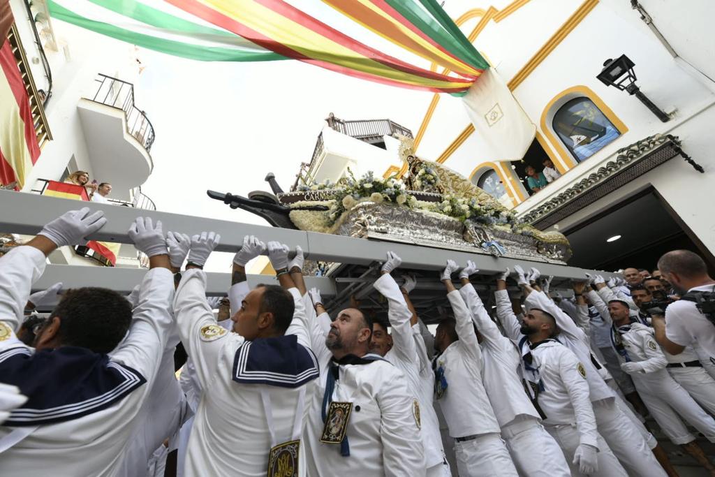 Procesión de la Virgen del Carmen en Torremolinos