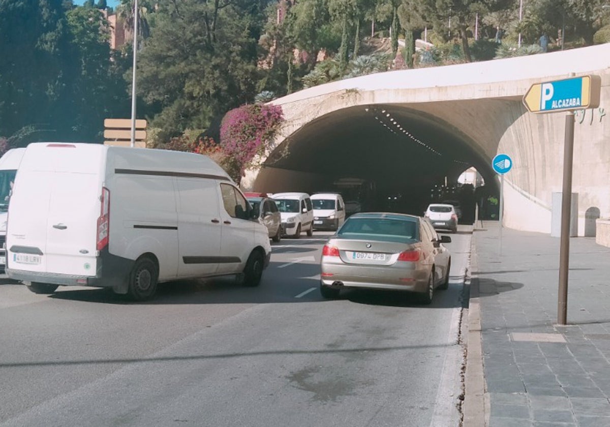 Túnel de la Alcazaba.