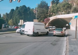 Túnel de la Alcazaba.