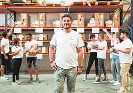 Antonio Molina, en la sede de su empresa.