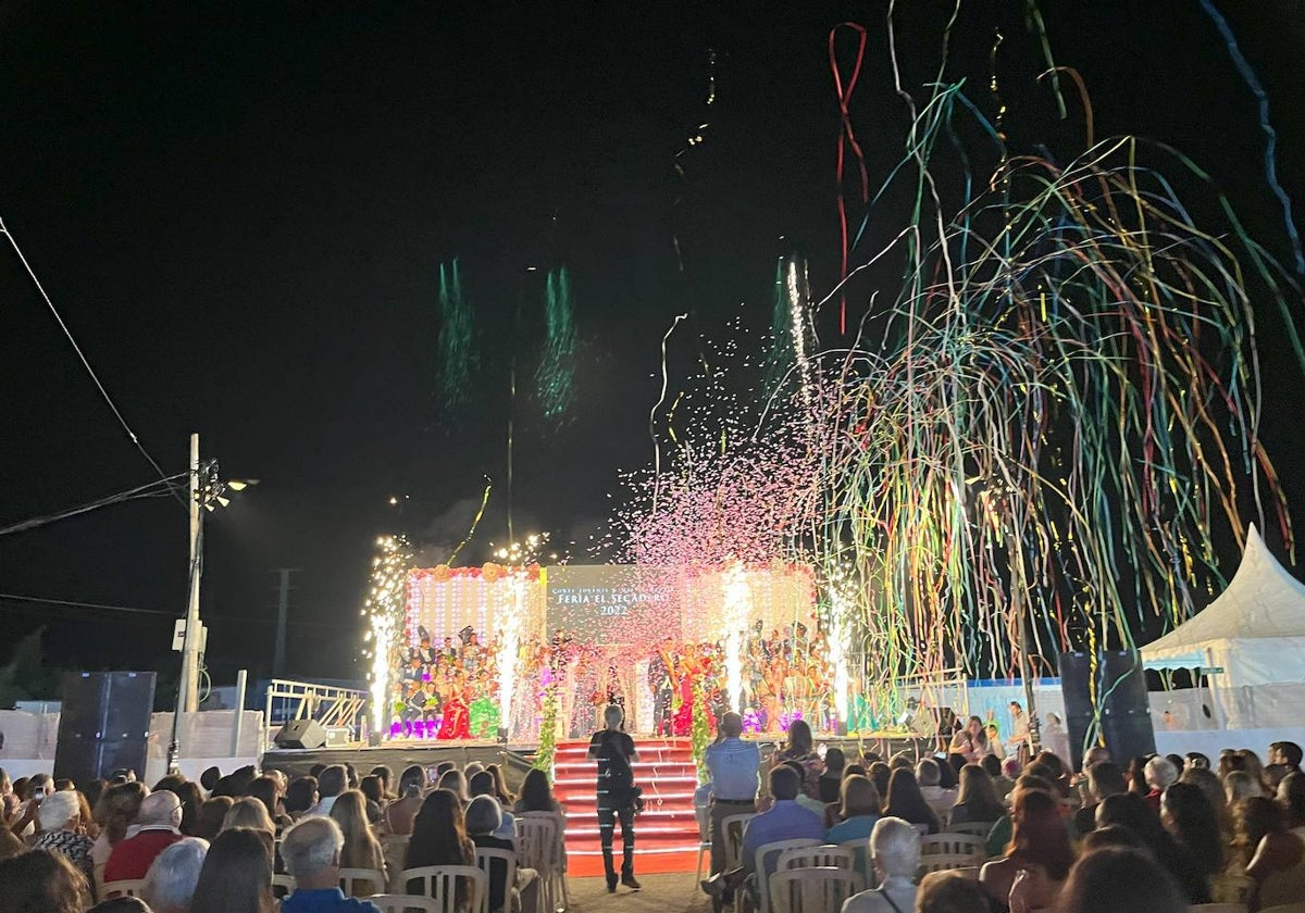 La feria de Secadero, el pasado año, en Casares.