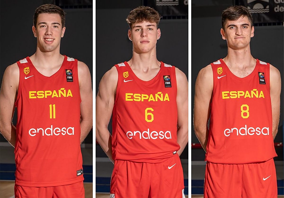 Álvaro Folgueiras, Mario Saint-Supéry y Rubén Vicente.