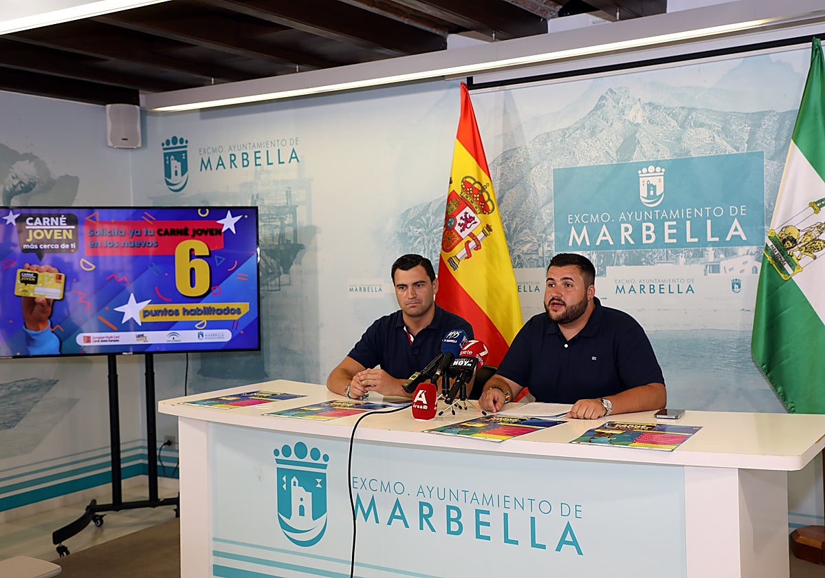 Ramírez y González, durante la rueda de prensa.