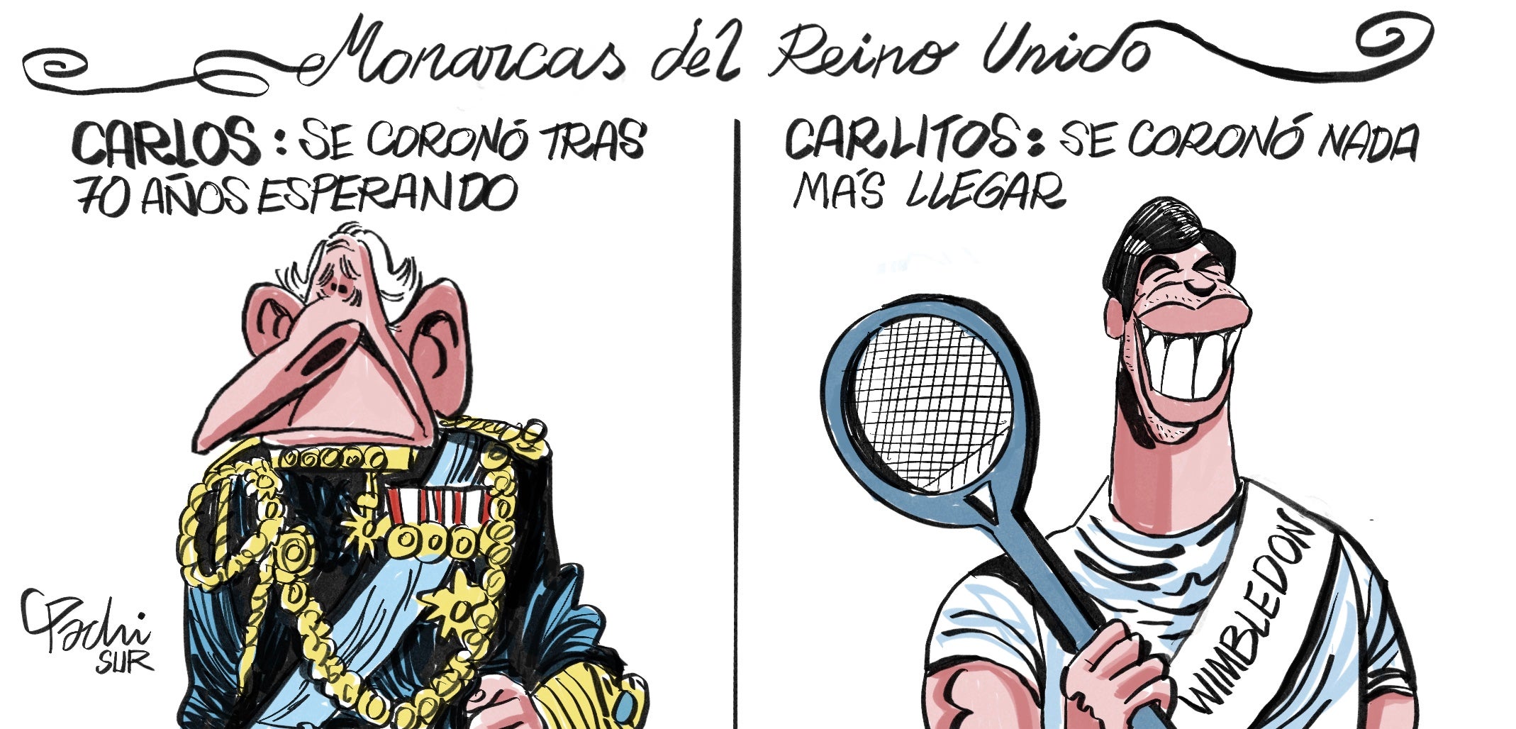 El mes de julio en las viñeta de Idígoras y Pachi