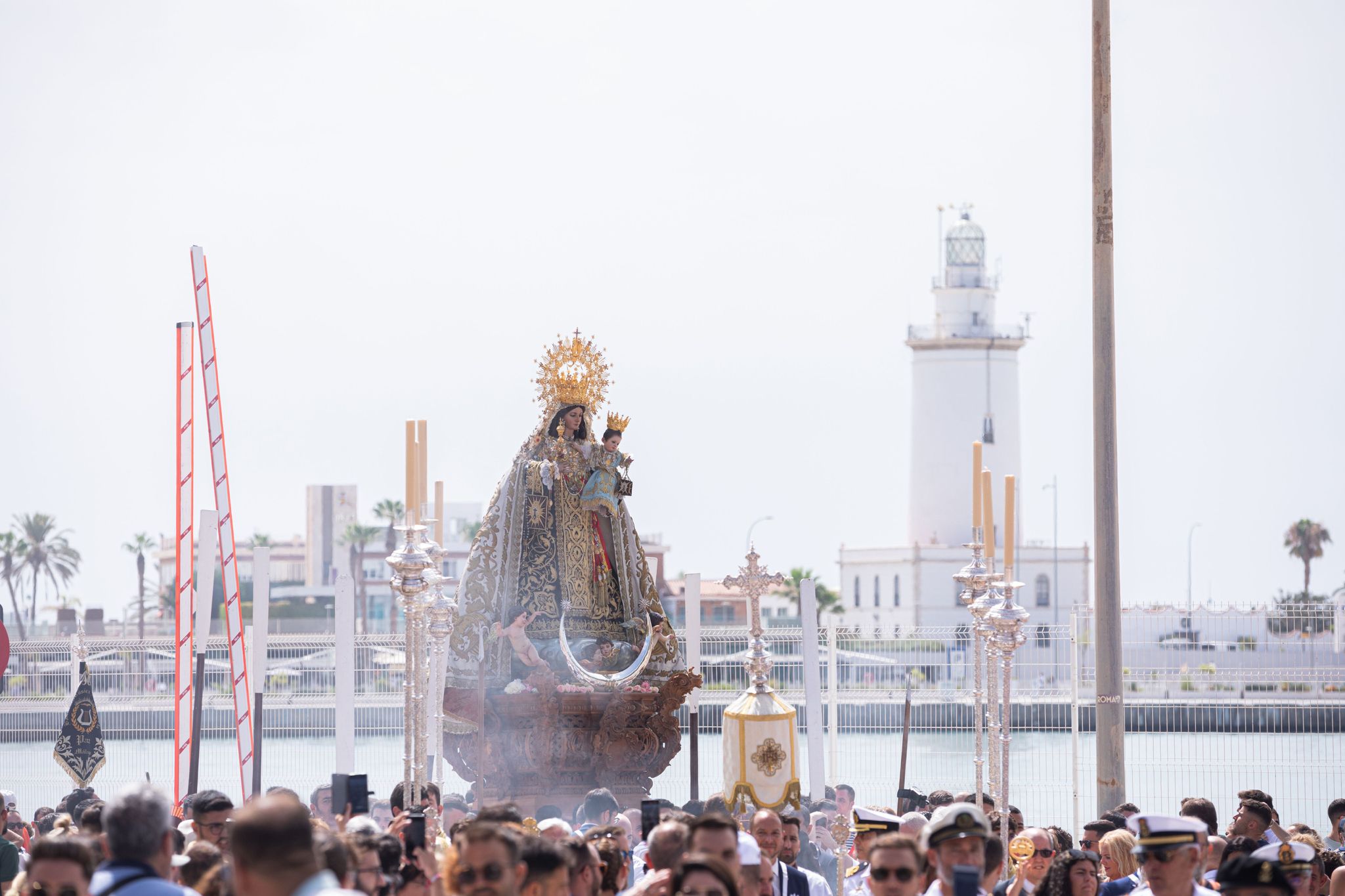 Las procesiones de la Virgen del Carmen, en imágenes