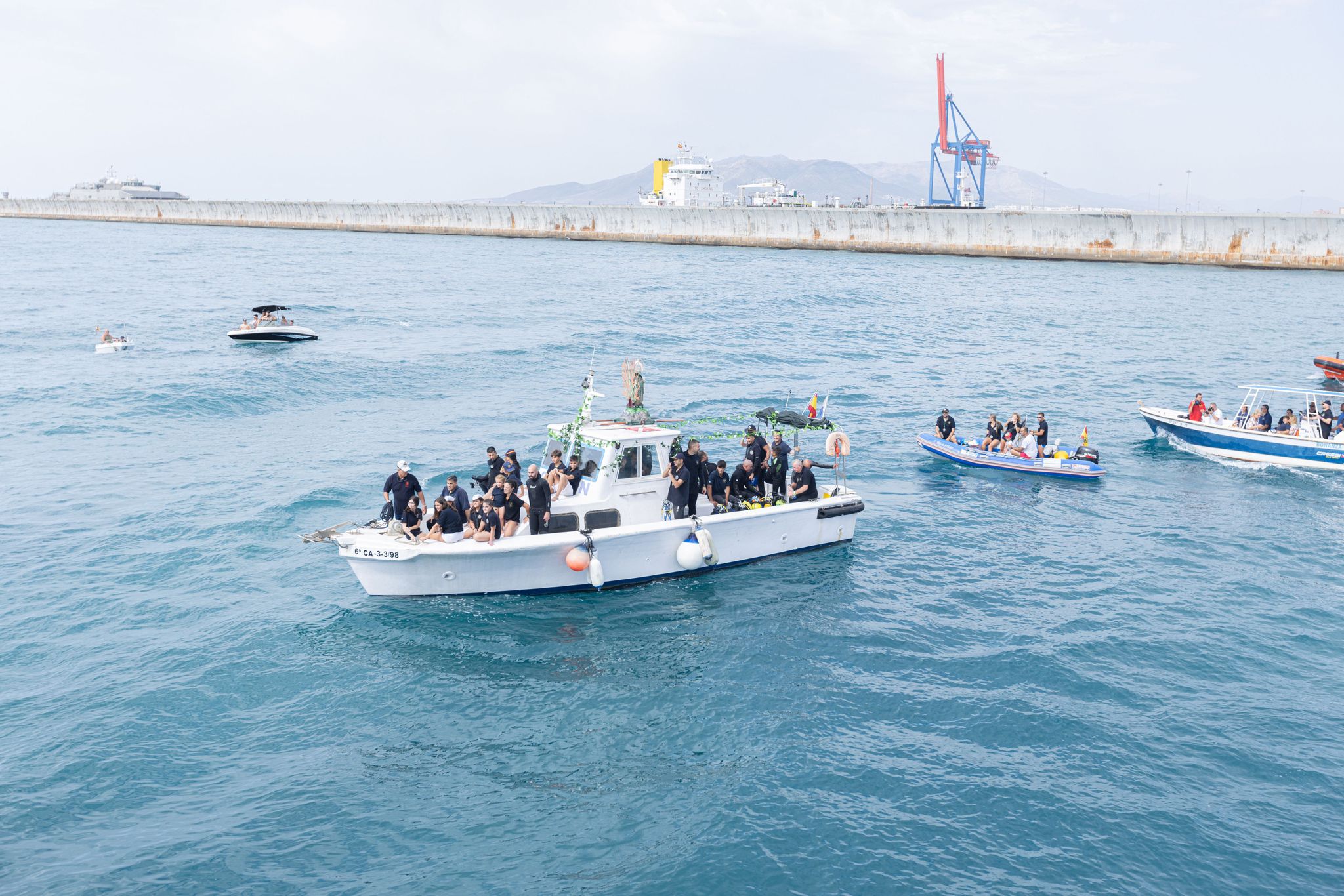 Las procesiones de la Virgen del Carmen, en imágenes