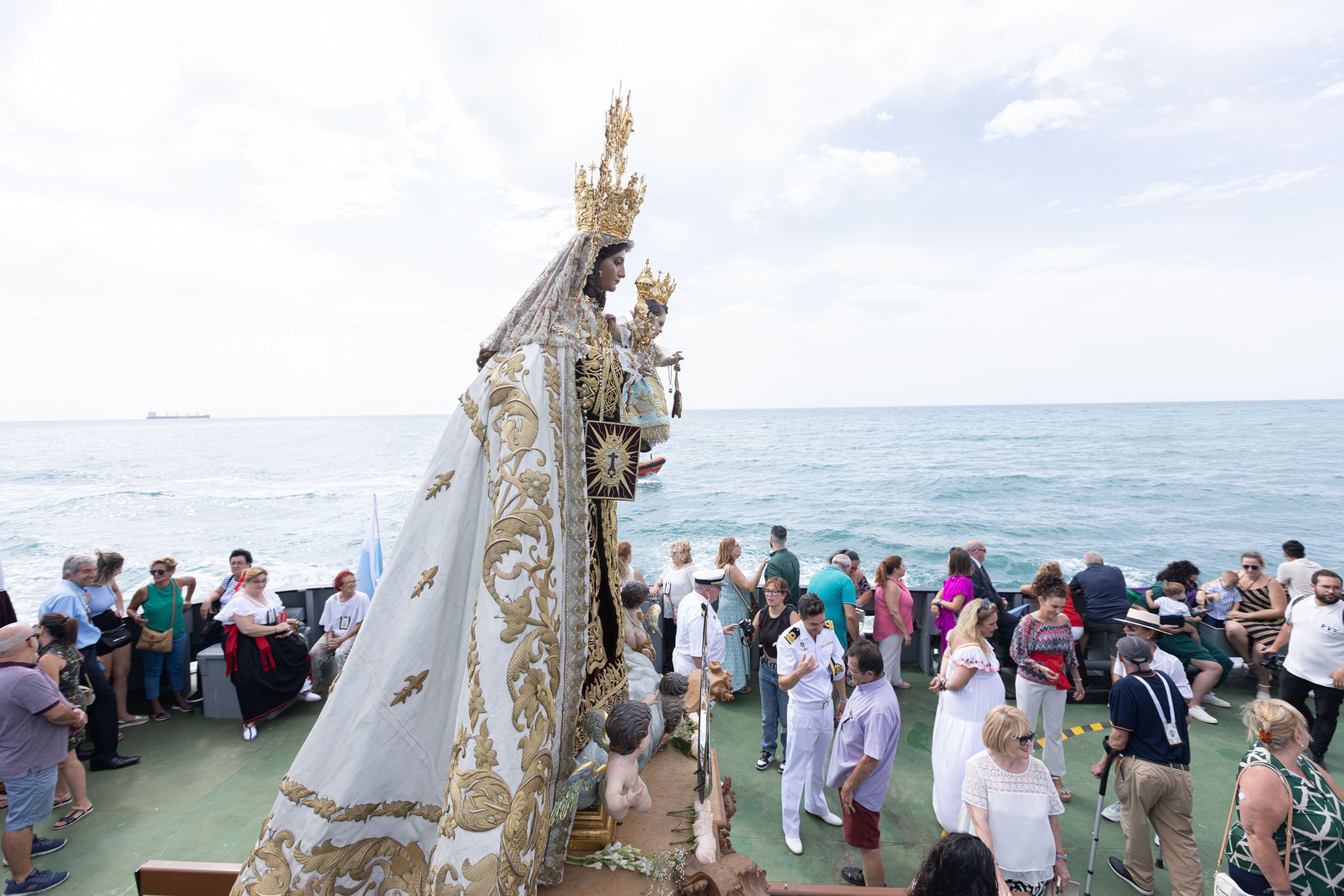 Las procesiones de la Virgen del Carmen, en imágenes