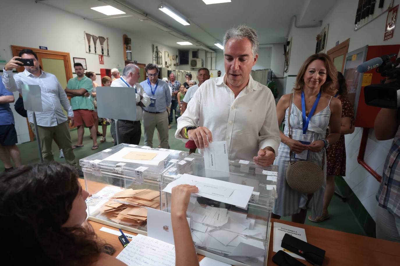 La jornada del 23J en Málaga, en imágenes