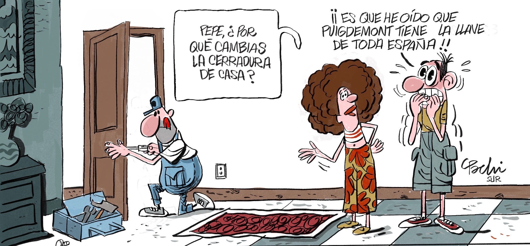 El mes de julio en las viñeta de Idígoras y Pachi