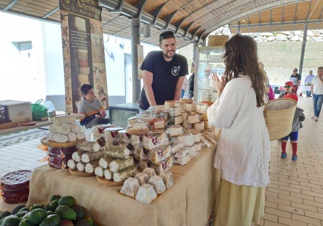 La quesería La Hortelana suele estar en el Mercado Agroalimentario del Guadalhorce cada domingo.