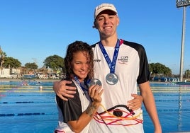 Carmen Balbuena, campeona de España absoluta, e Íñigo Marina, subcampeón