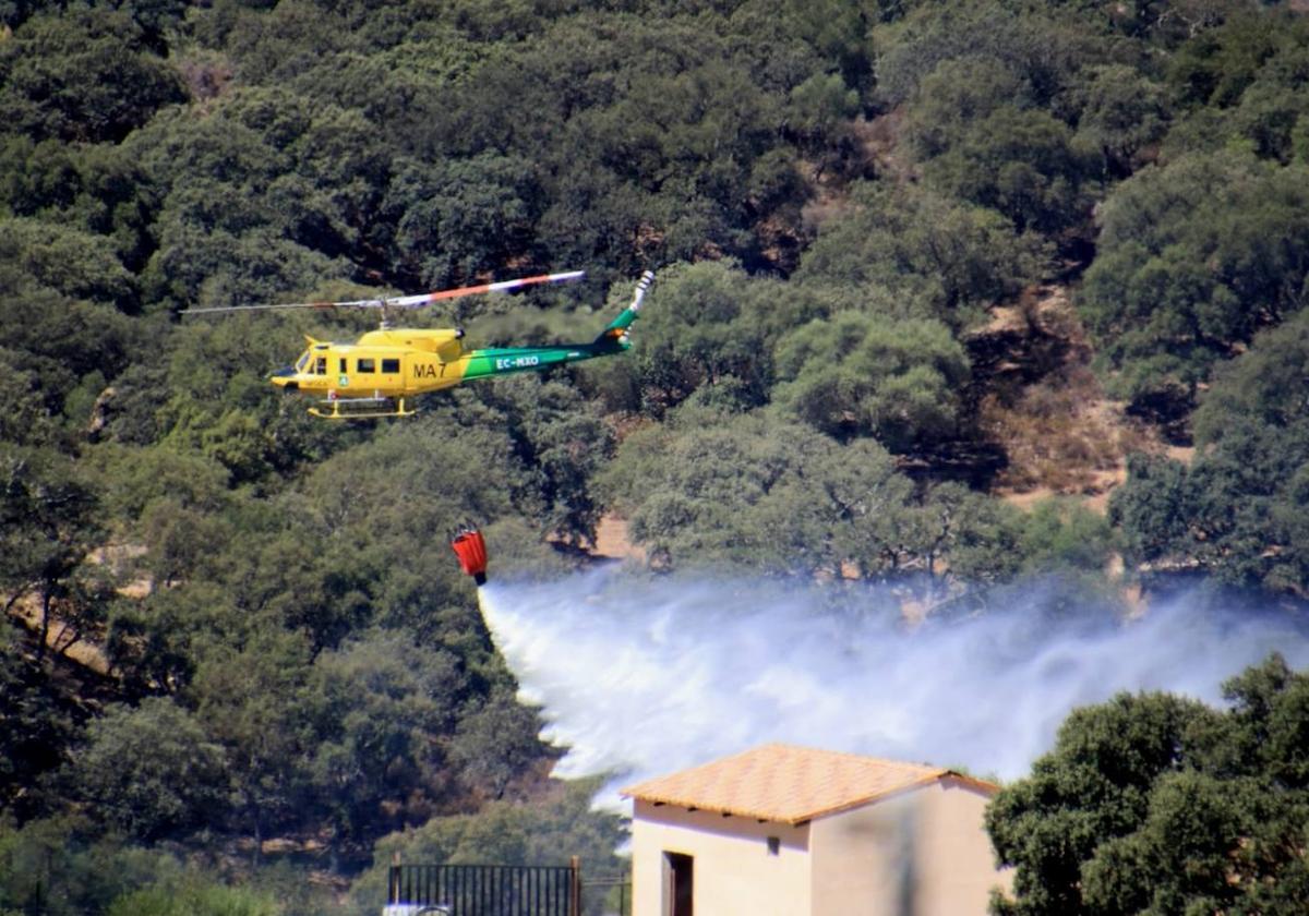 Controlado el incendio declarado en Jimera de Líbar