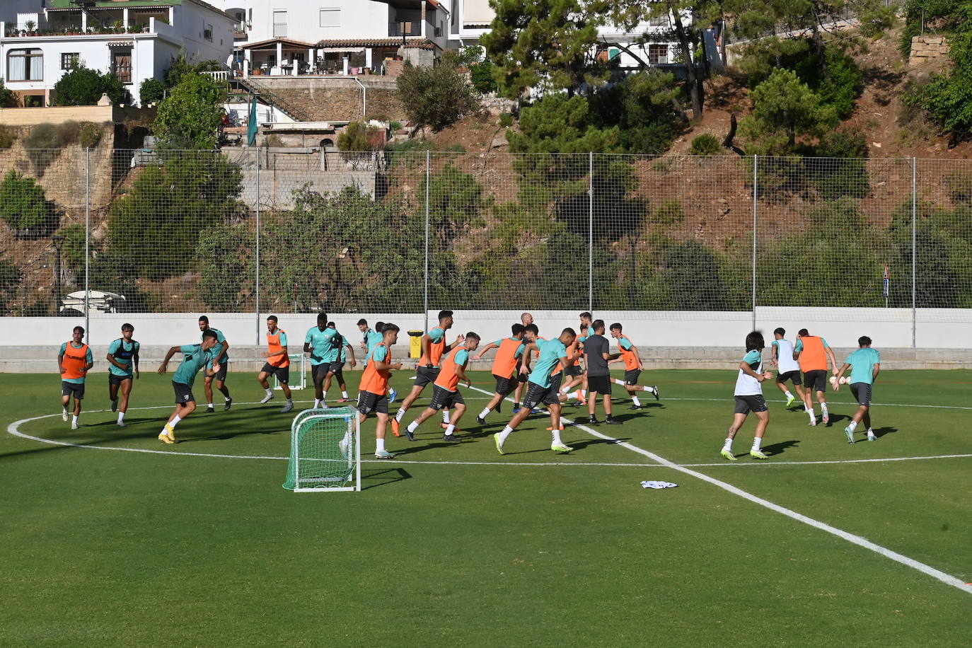 Las fotos de la pretemporada del Málaga en Benahavís