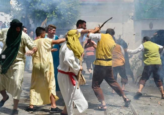 las tradicionales Fiestas de Moros y Cristianos de benalauría están declaradas de Interés Turístico de Andalucía y de Singularidad Provincial