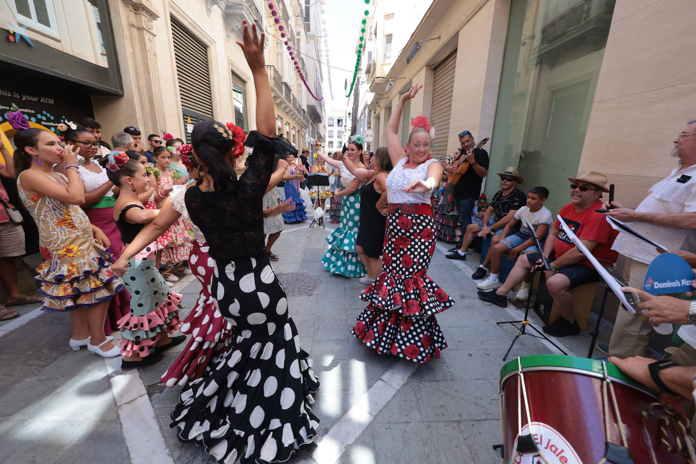 Bailes en la Feria del Centro