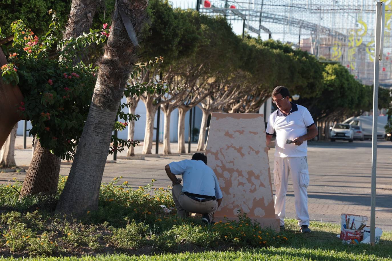 El Real de la Feria de Málaga se pone a punto