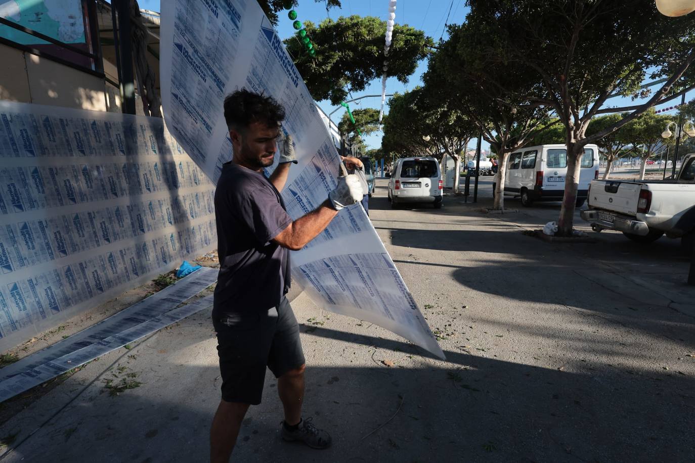 El Real de la Feria de Málaga se pone a punto