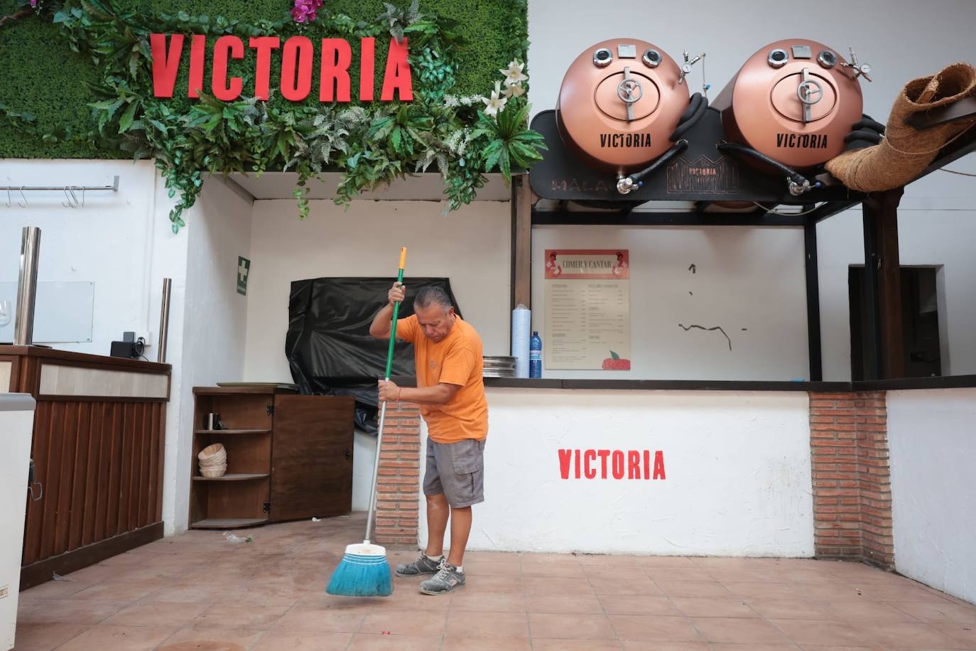 El Real de la Feria de Málaga se pone a punto