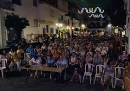 Imagen de una edición del festival flamenco de Canillas de Aceituno.