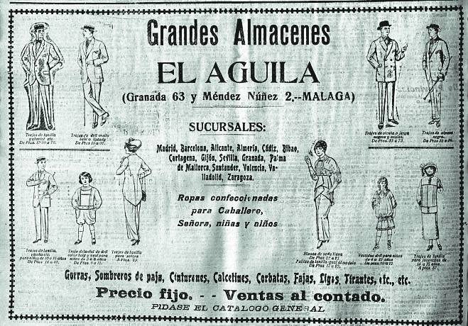 Publicidad en prensa en 1914.