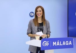 La portavoz provincial del PP, Elisa Pérez de Siles.