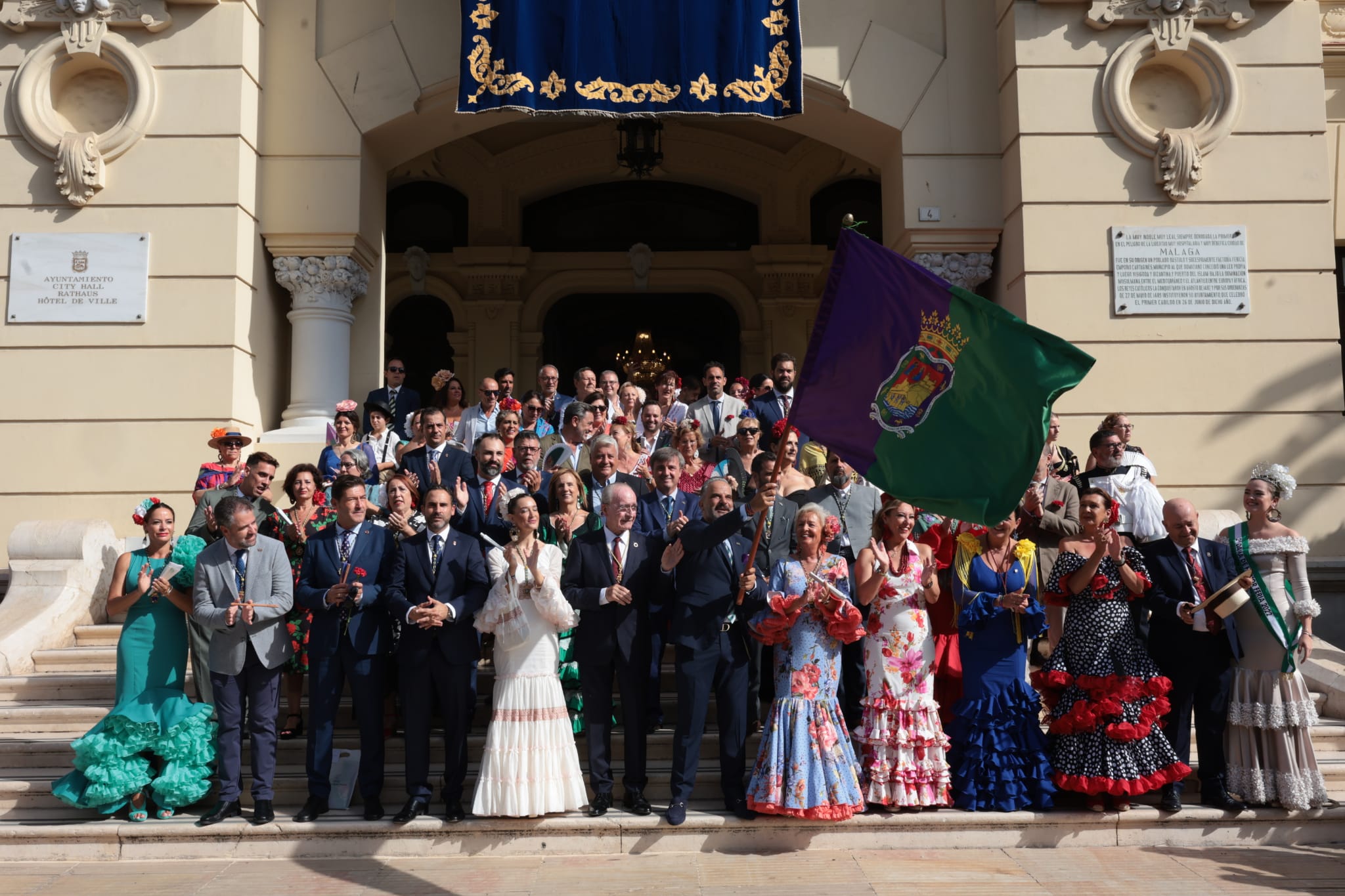 Las mejores imágenes del primer sábado de la Feria de Málaga 2023