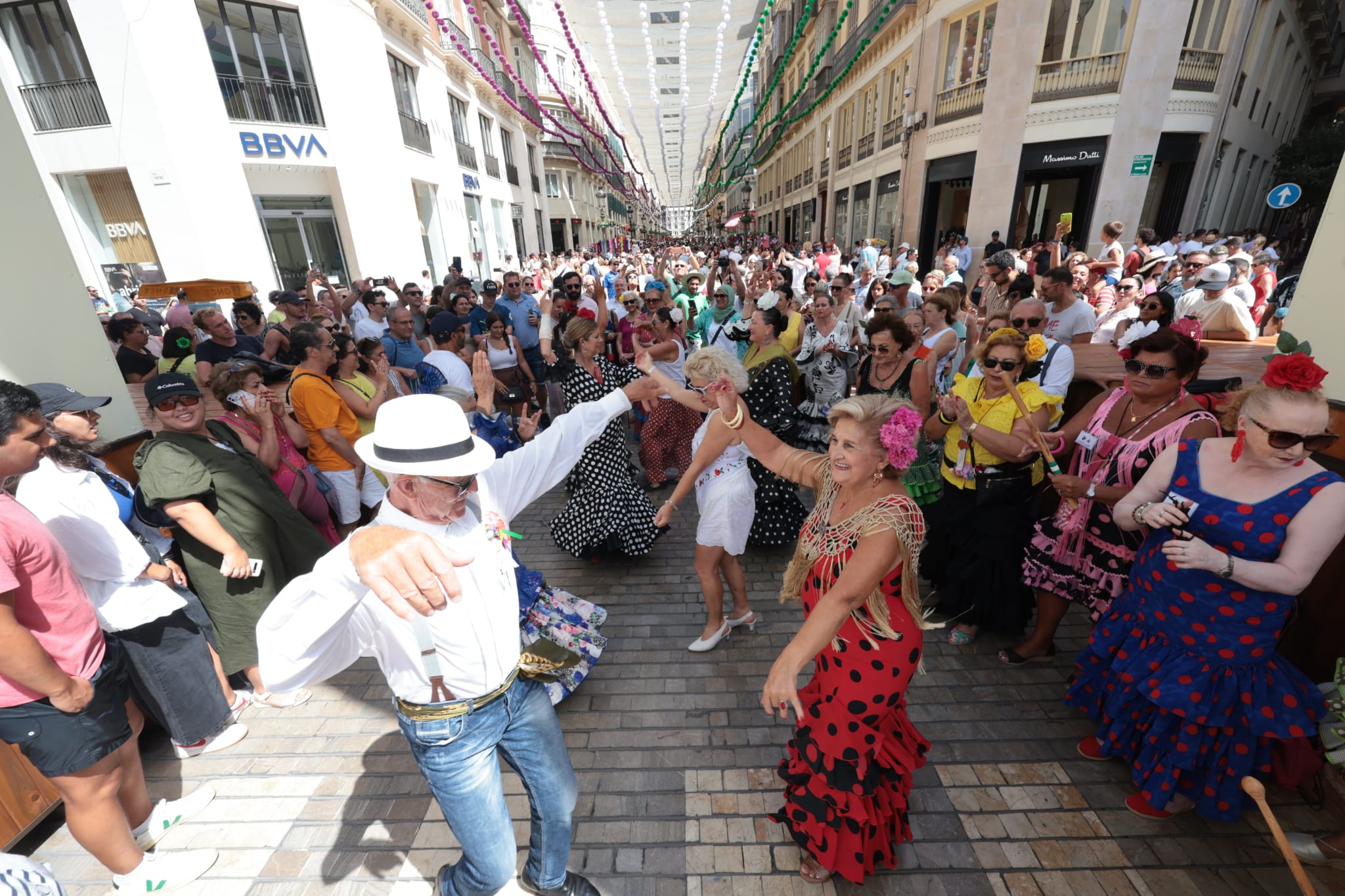 Las mejores imágenes del primer sábado de la Feria de Málaga 2023