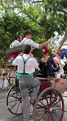 Así ha sido la Romería al Santuario de la Victoria de la Feria de Málaga 2023