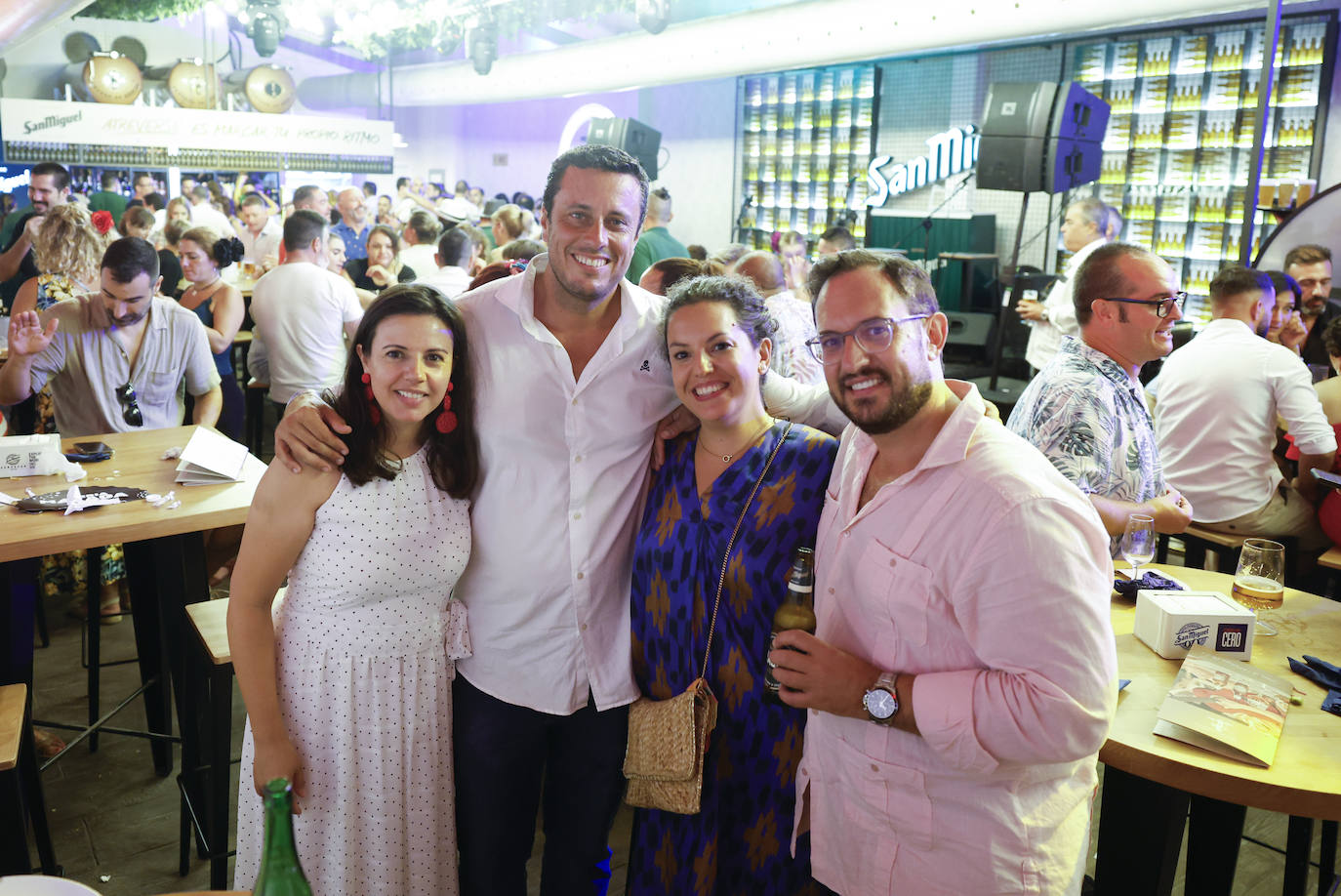 María Saiz, José Luis Vázquez, Cristina Prieto y Javier Lacomba