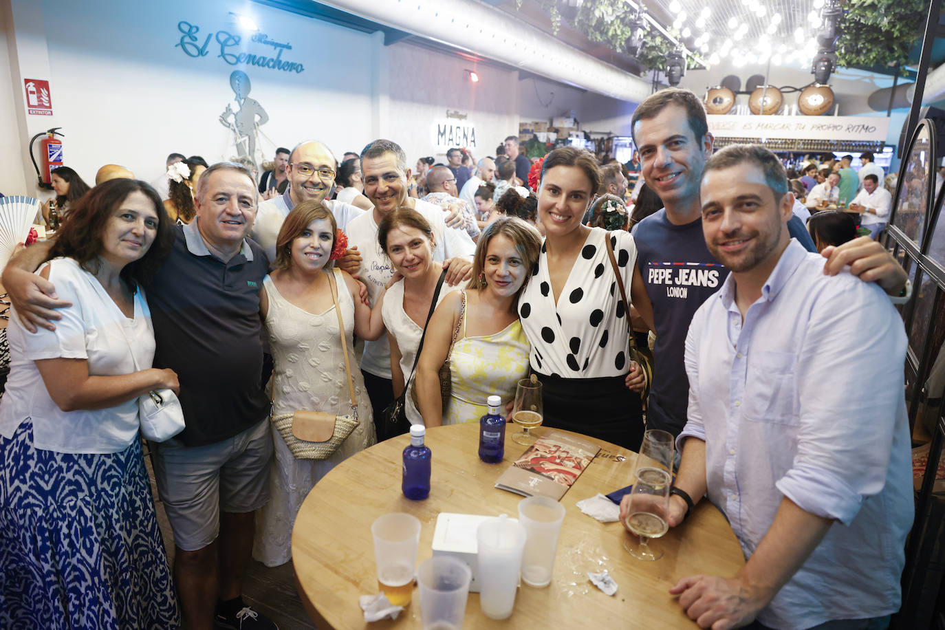 Victoria Fernández, Agustín Bonillo, Ana María Nievas, Francisco Alamino, Germán Sanz, María José López, Paqui Bermúdez, Javier García, Alicia del Olmo y Rubén Fernández