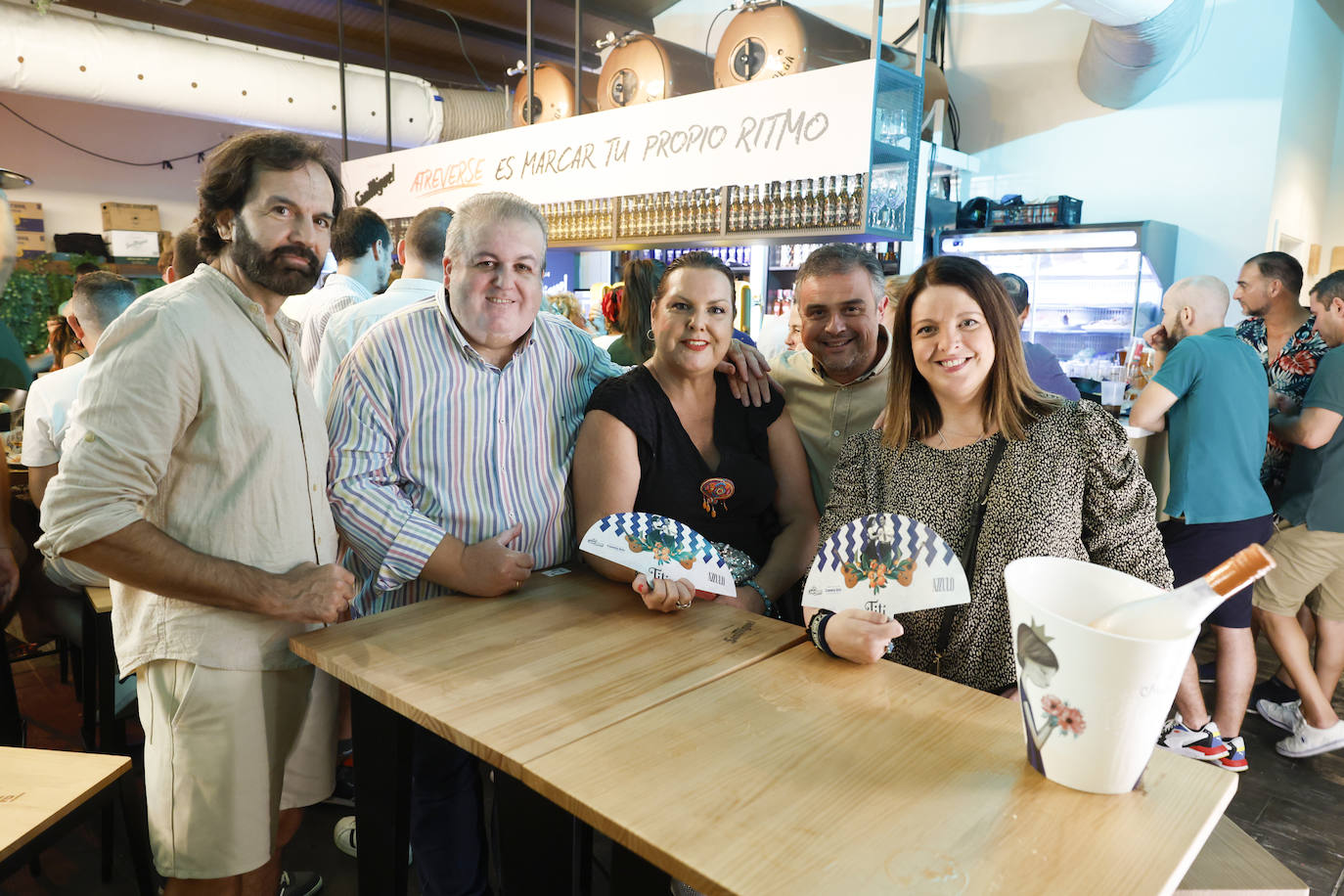 Carlos Bueno, Juan Jiménez, Maleni Barquín, Roberto Calvillo y Paloma Sánchez