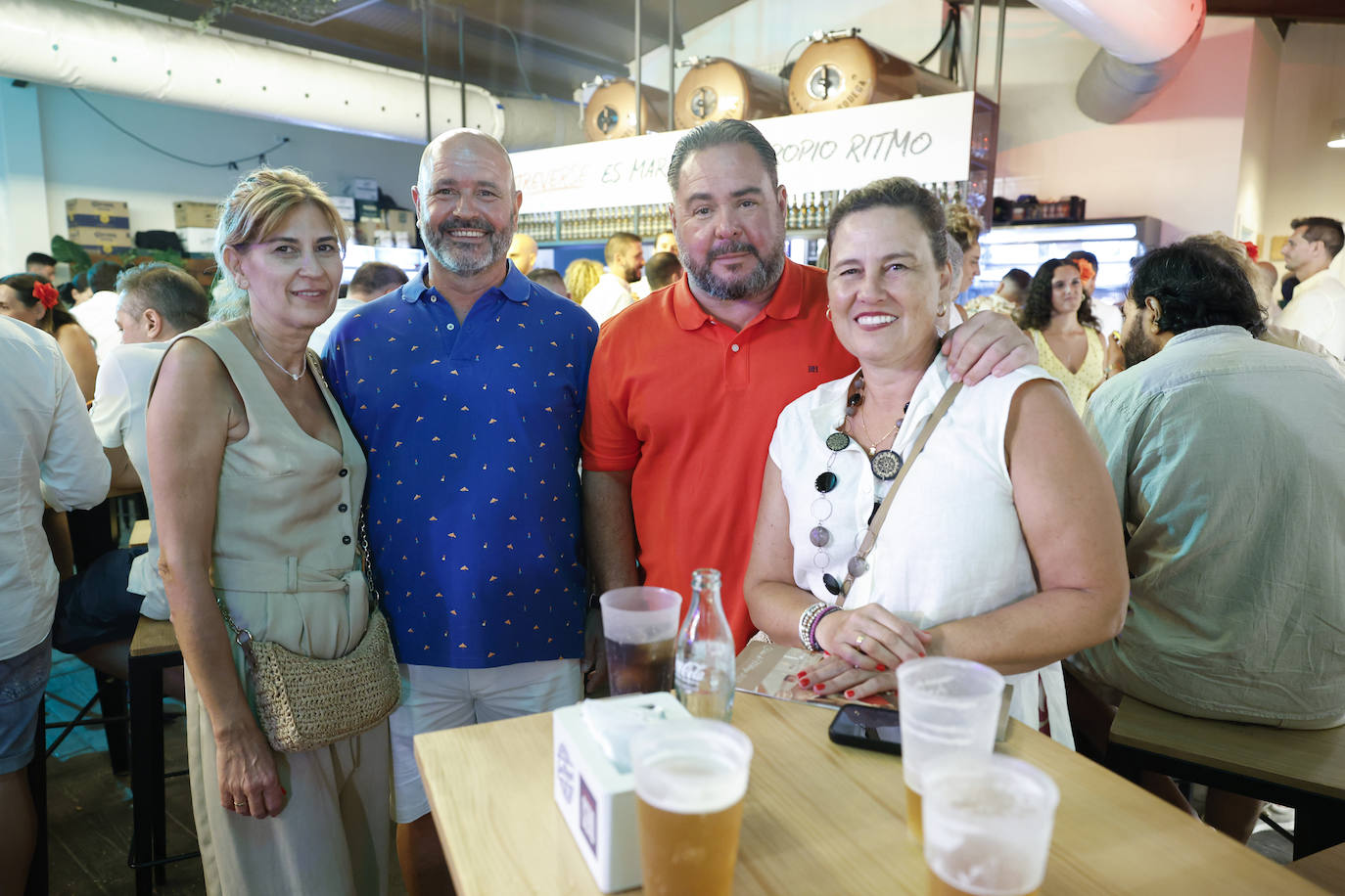 María Villarraso, Pedro Calvo, Juan Antonio Rando, Cristina Hoyo