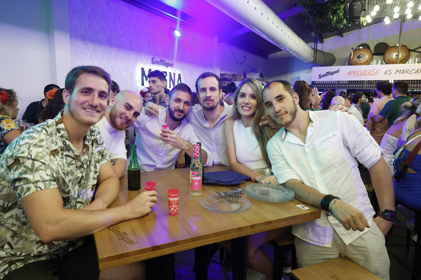 Ricardo Isidoro, Borja Vegas, Álvaro Martín, José Manuel Rivas, Alejandra Coca y Gonzalo Mansilla